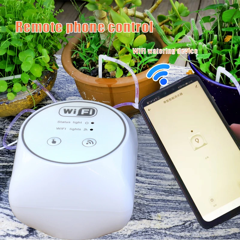 Smart Garden Monitoring System - Wifi garden automatic drip irrigation controller