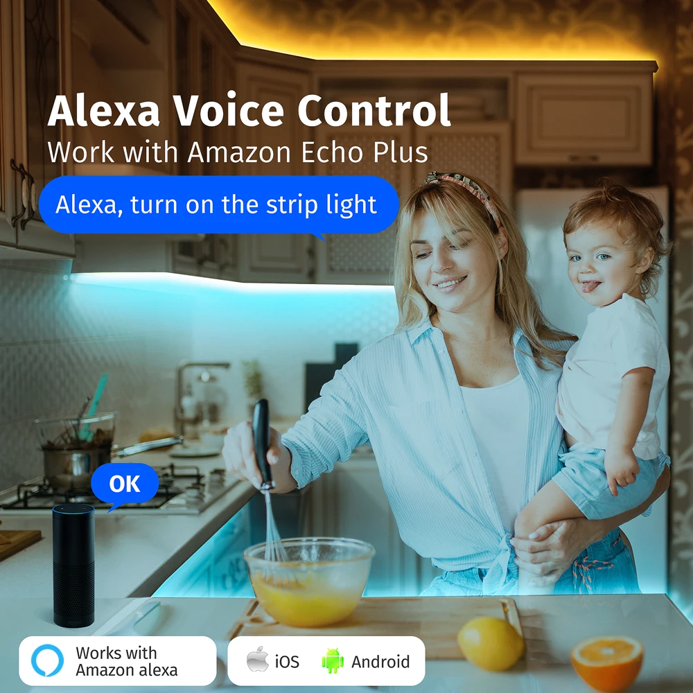 EU 220V ZIGBEE 3.0 COB LED Str - đánh giá và giá Smart Zigbee Garden Light