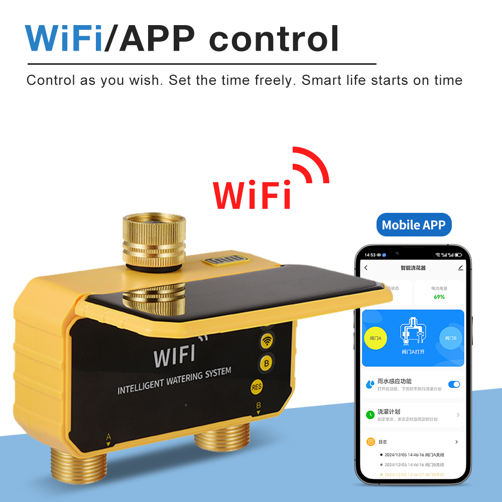1/2/4 Outlets Garden Solar Irr - đánh giá và giá Smart Garden Monitoring System