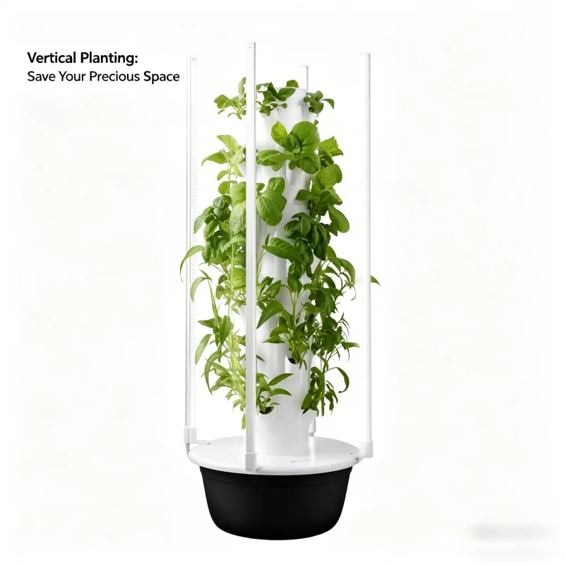 5-Layer Spacetree Hydroponic T - đánh giá và giá Smart Garden Vertical