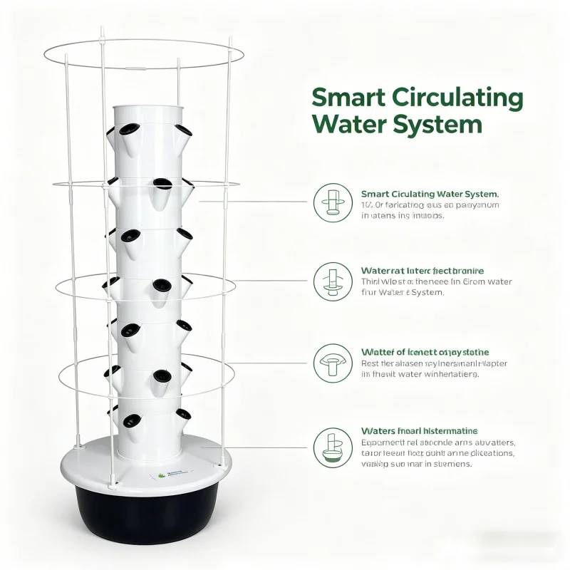 Spacetree Vertical Hydroponic  - đánh giá và giá Smart Garden Vertical