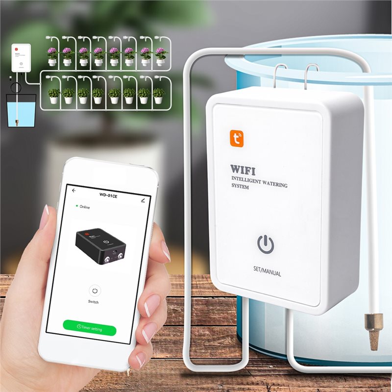 Automatic Drip Irrigation Wate - đánh giá và giá Smart Garden Usa