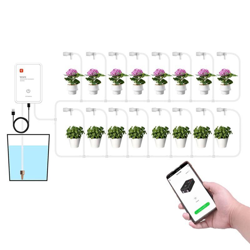 Automatic Drip Irrigation Wate - đánh giá và giá Smart Garden Usa