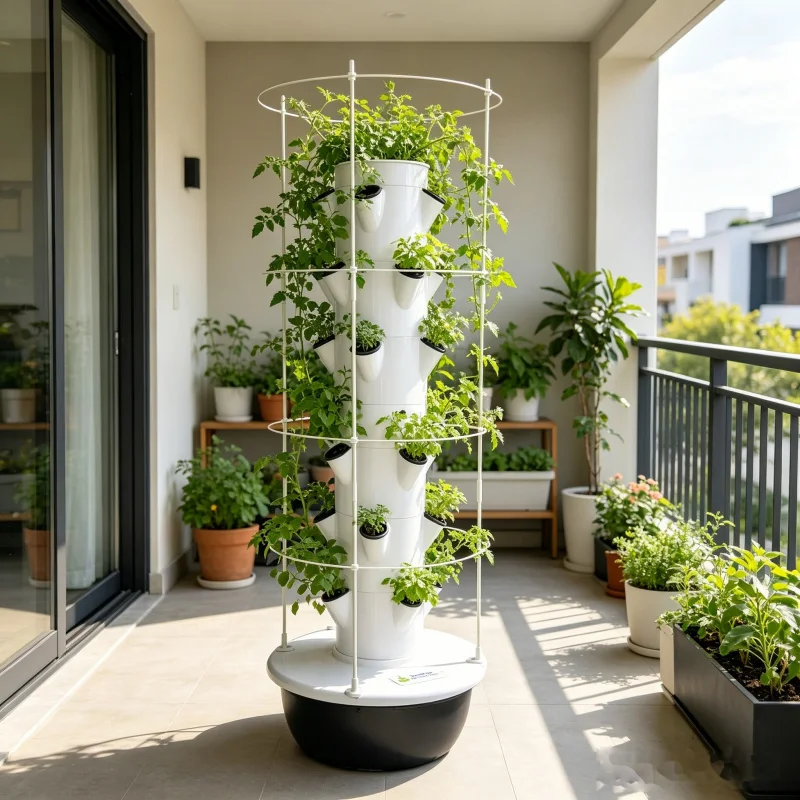 9 Layer Aeroponic Hydroponic V - đánh giá và giá Smart Garden Vertical