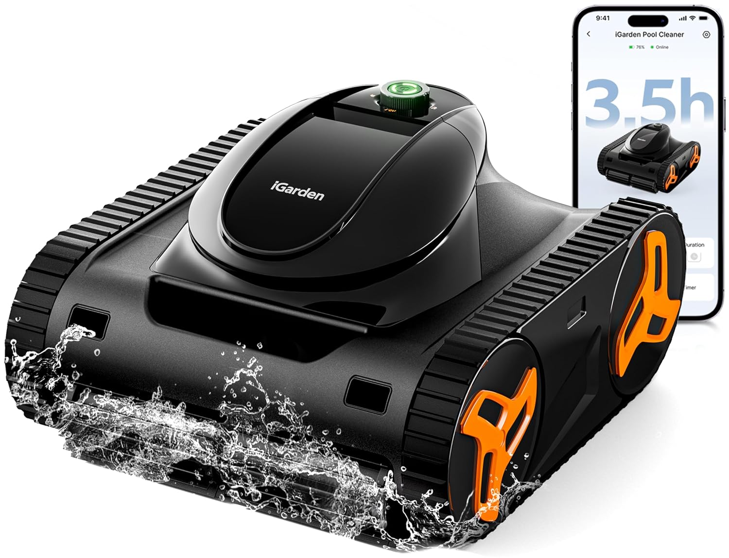 Robotic Pool Cleaner KN Series - đánh giá và giá Smart Garden Usa