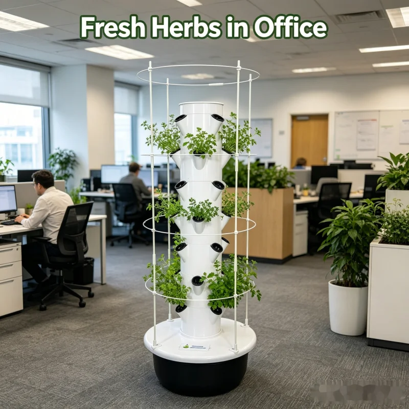 Smart Vertical Hydroponic Towe - đánh giá và giá Smart Garden Vertical
