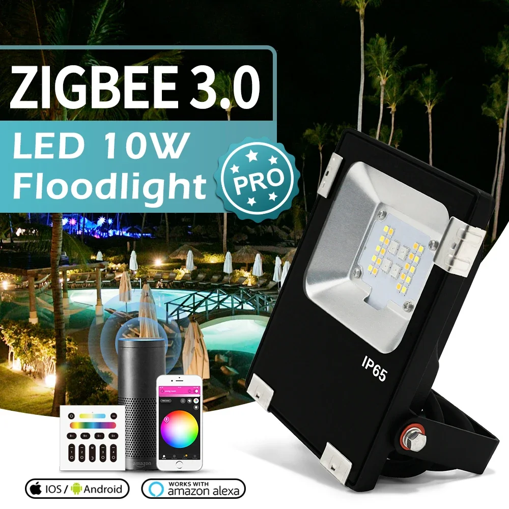 GLEDOPTO Zigbee 3.0 Smart Floo - đánh giá và giá Smart Zigbee Garden Light