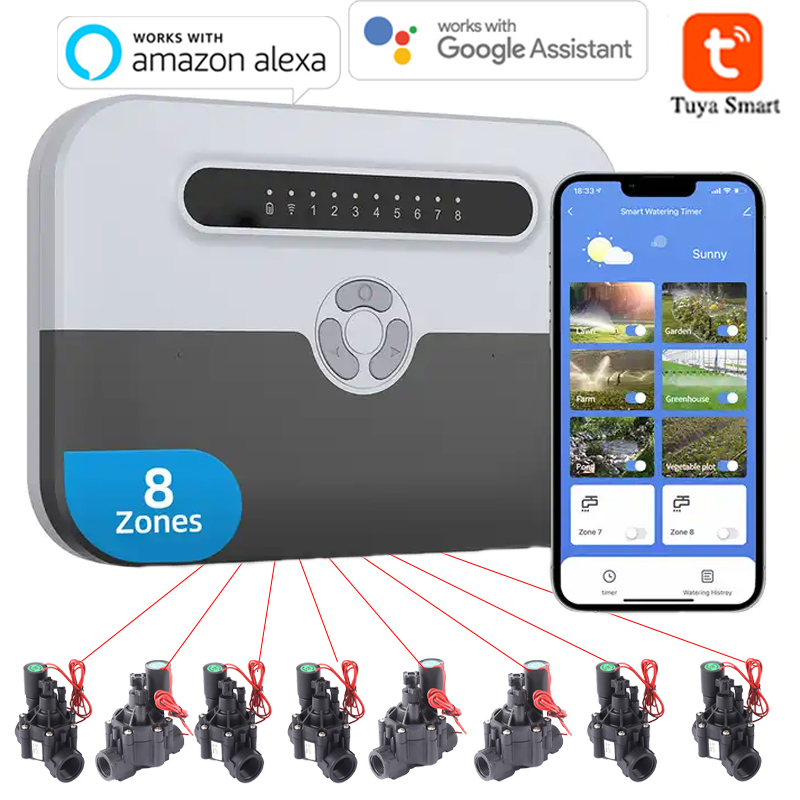 8 Station WiFi Indoor Smart Sp - đánh giá và giá Smart Garden Monitoring System