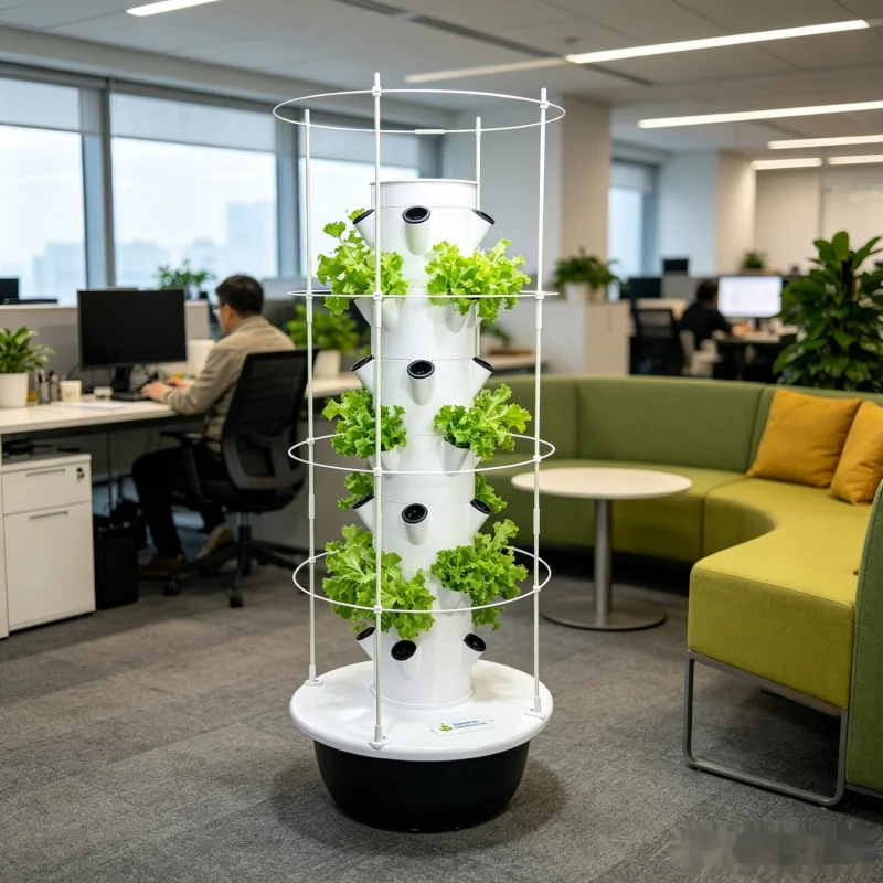 Spacetree 5 Layer Vertical Hyd - đánh giá và giá Smart Garden Vertical