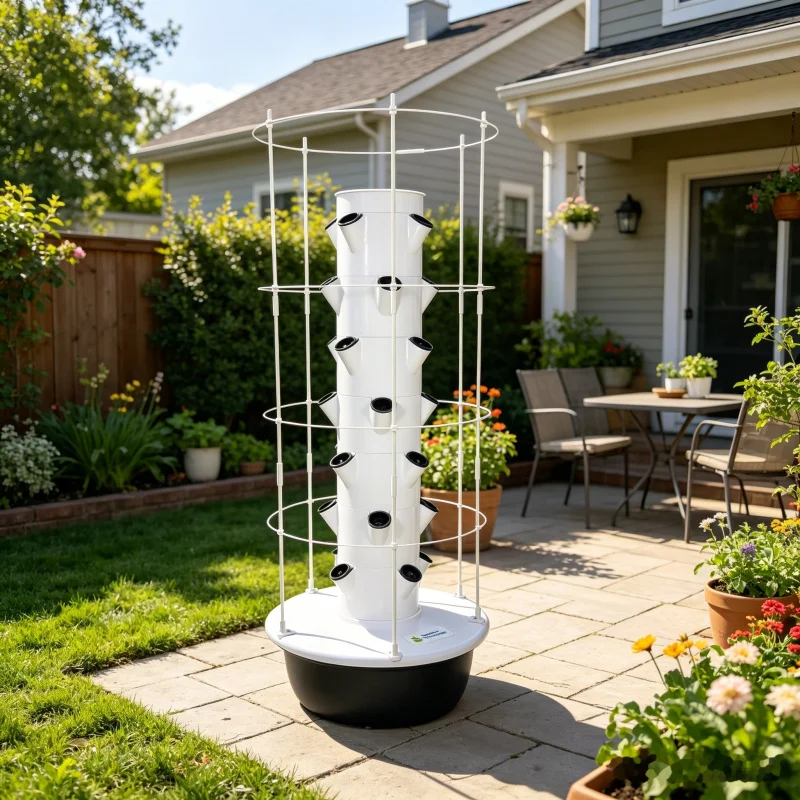 Spacetree 5 Layer Vertical Hyd - đánh giá và giá Smart Garden Vertical