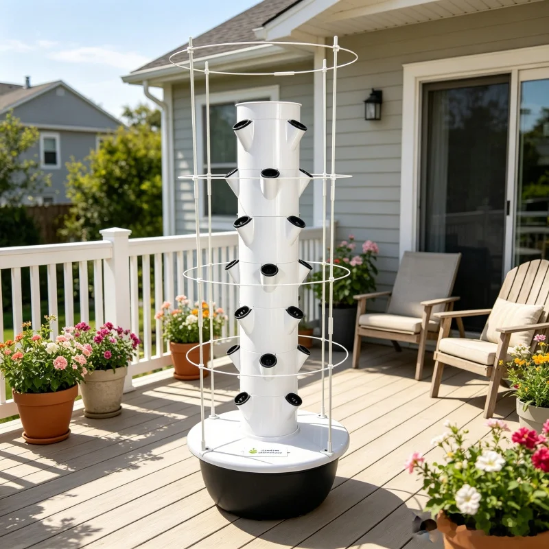 5 Layer Spacetree Vertical Hyd - đánh giá và giá Smart Garden Vertical