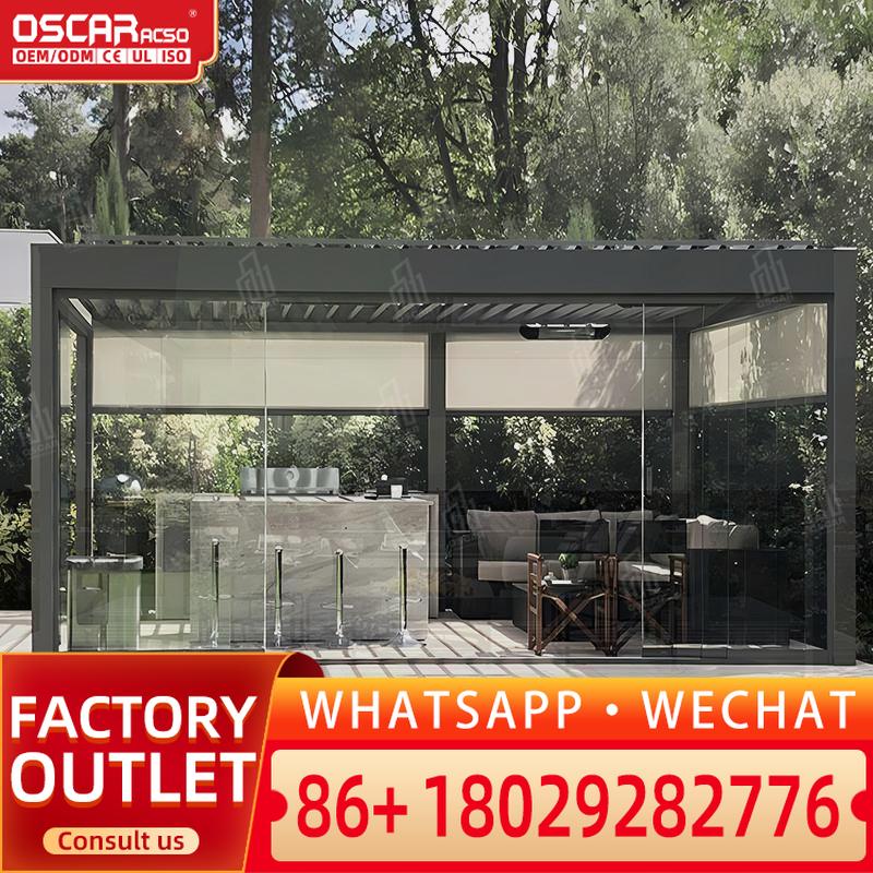 4x3M 3x4M Modern Aluminum Perg - đánh giá và giá Smart Garden Design
