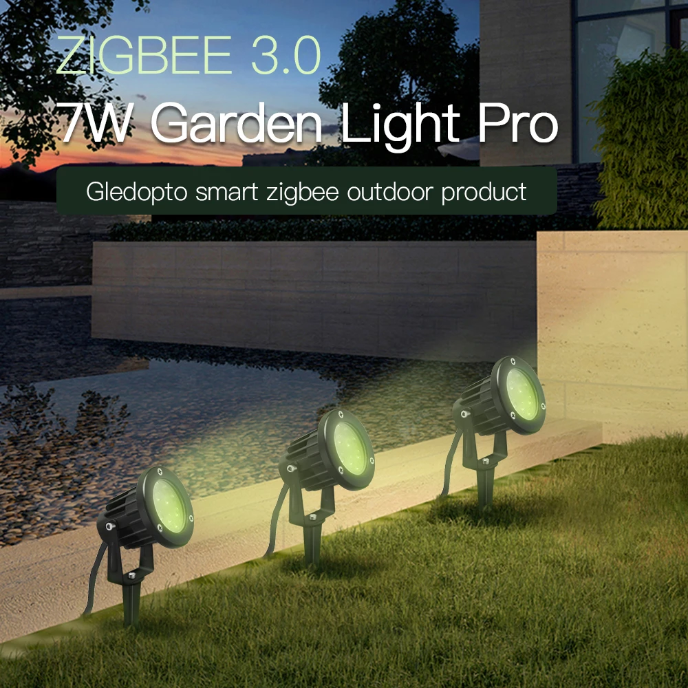 GLEDOPTO Zigbee 3.0 Smart Outd - đánh giá và giá Smart Zigbee Garden Light