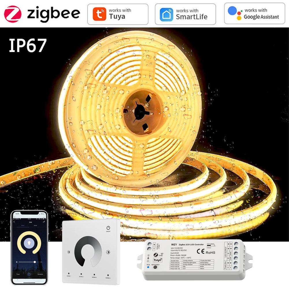 5m 10m 20m Waterproof Tuya Zig - đánh giá và giá Smart Zigbee Garden Light